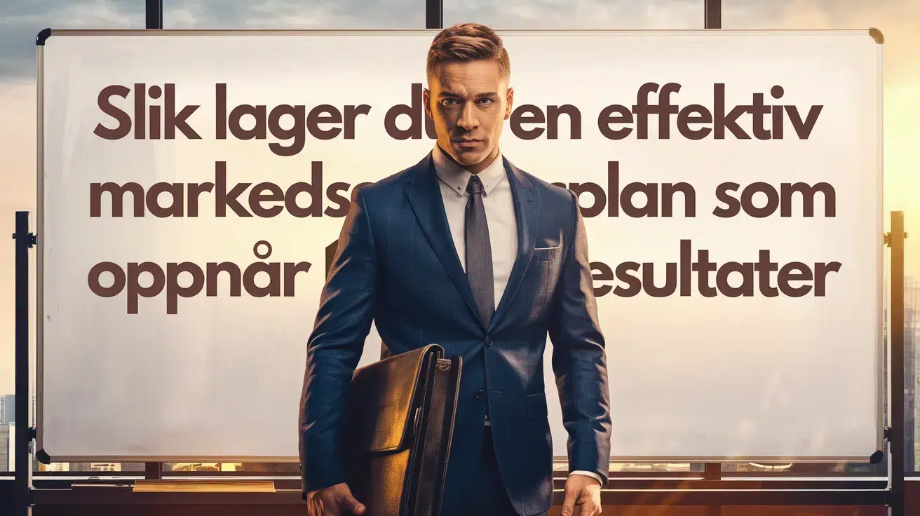 Slik lager du en effektiv markedsplan som oppnår resultater