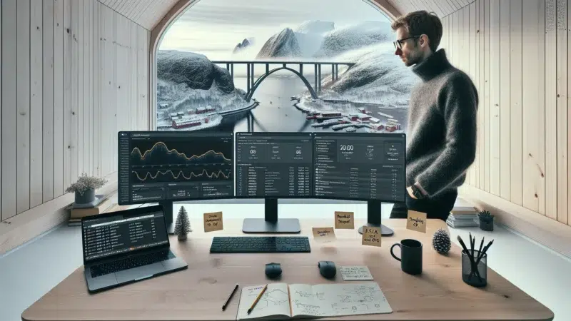 En dag i livet til en dataingeniør